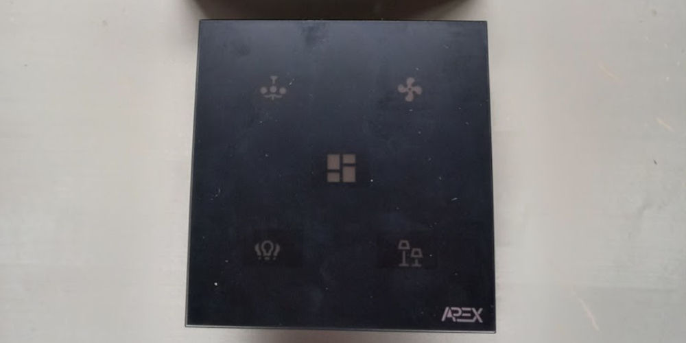 APEX Crystal Series Z-Wave switch