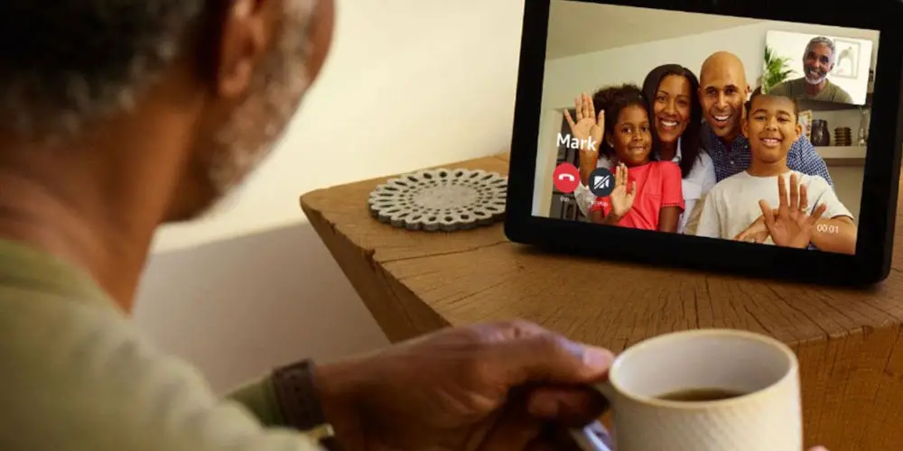 Alexa elderly echo show video call