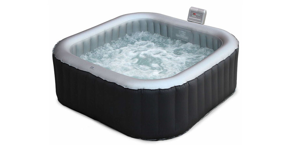 Alice's Garden - Square inflatable hot tub