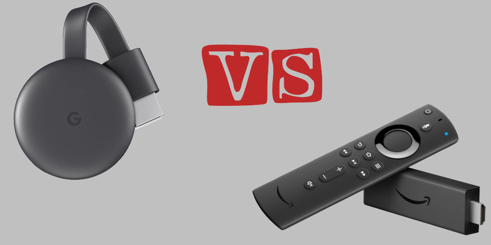 Amazon Fire TV stick vs Google Chromecast