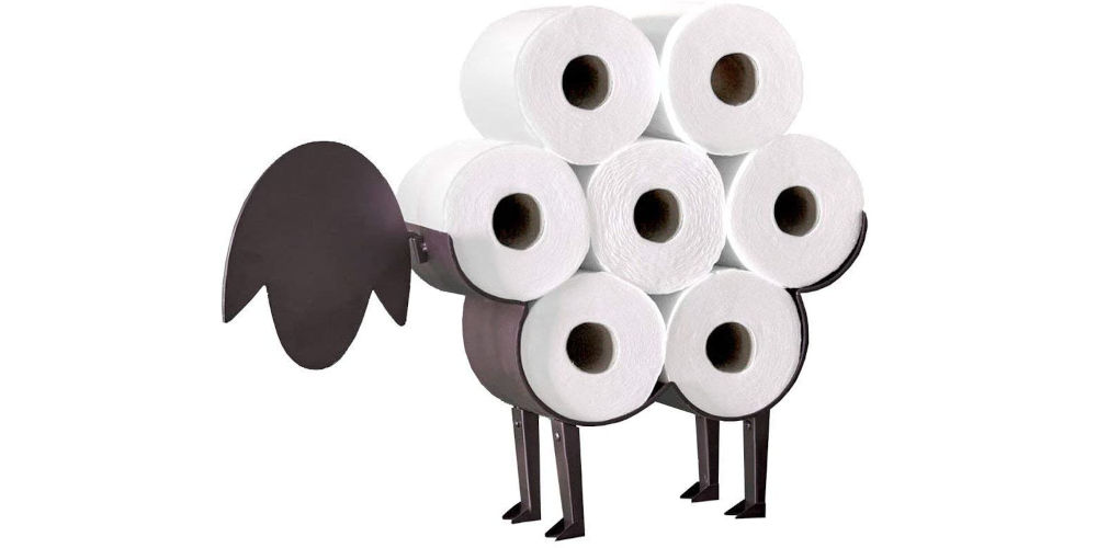 Baabara Toilet Roll Holder Sheep