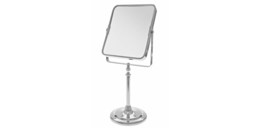 Blue Canyon Free Standing Square Pedestal Shaving Mirror