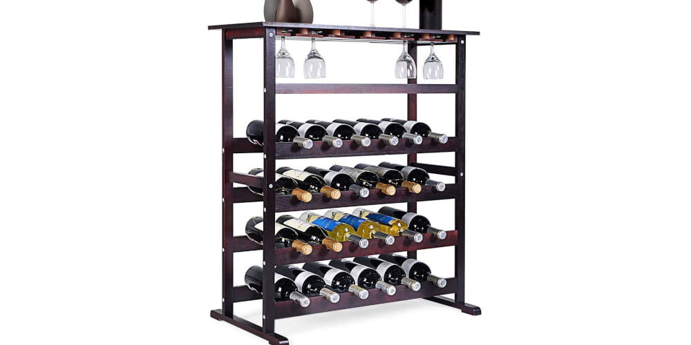 COSTWAY Traditional Wine Rack