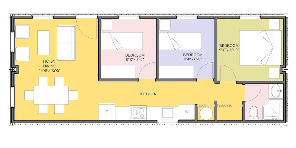 CW Dwellings 3 bed
