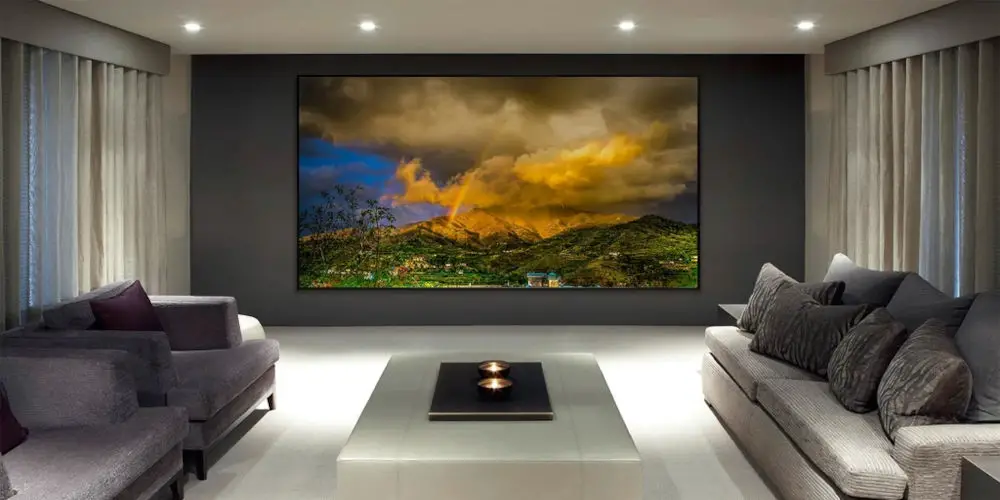 Cirrus Screens nero projector screen