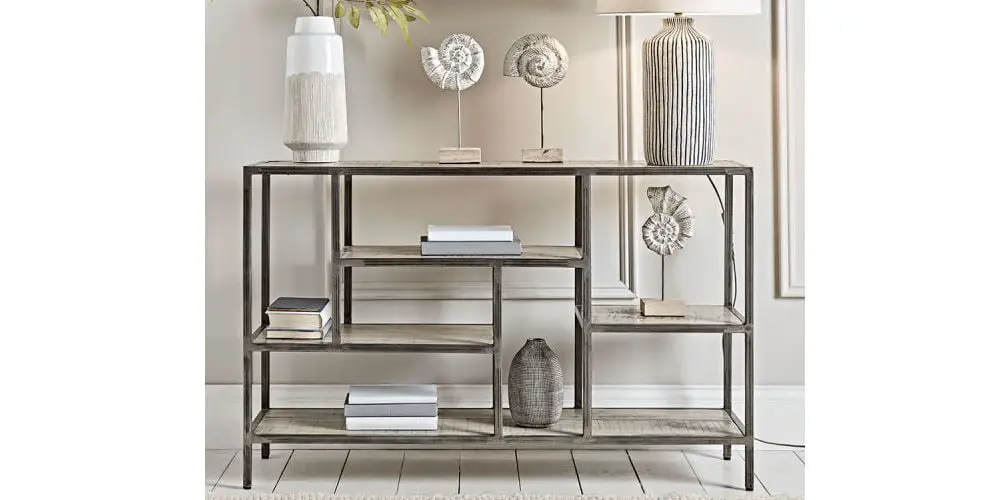 Cox & Cox Industrial Display Console Table