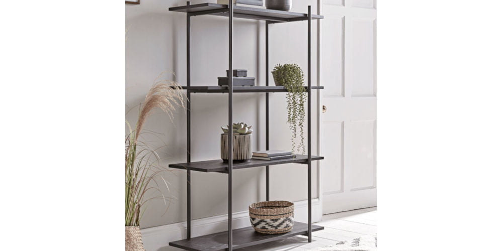 CoxCox Black Ash Shelf Unit