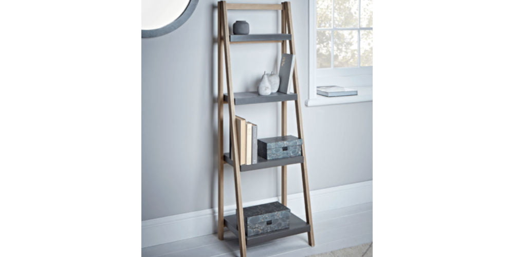 CoxCox Grey Topped Shelf Unit