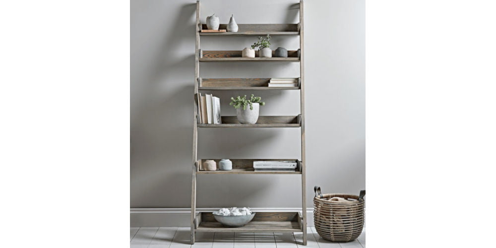 CoxCox Rustic Wooden Ladder Shelf