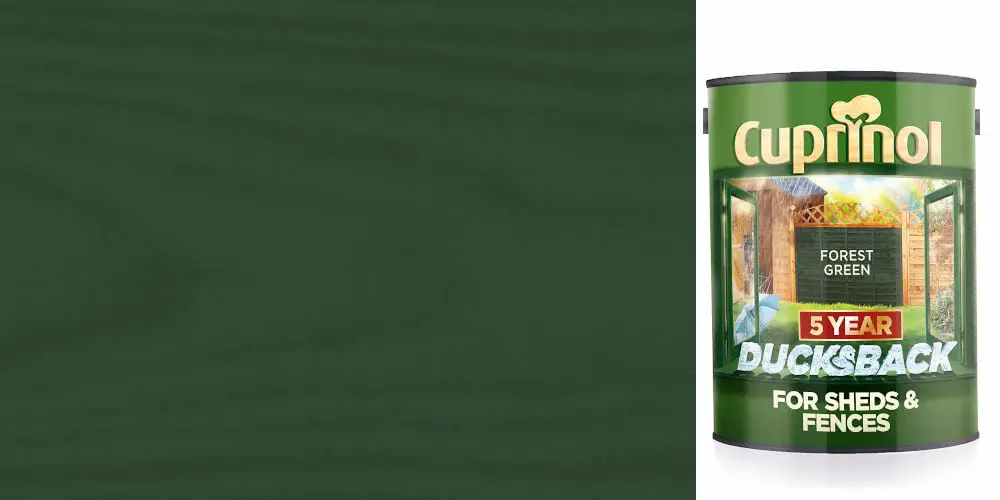 Cuprinol Ducksback Forest Green 5 Litre