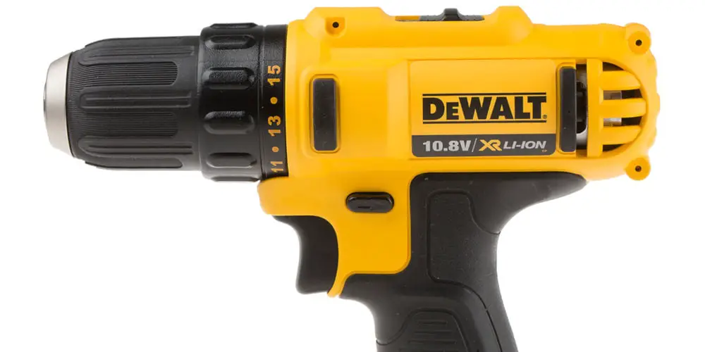 DeWalt DCD710D2 Compact Drill Driver side