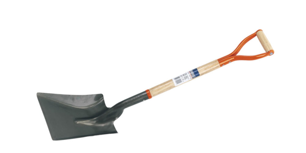 Draper 31391 Hardwood Shafted Square Mouth Builders Shovel
