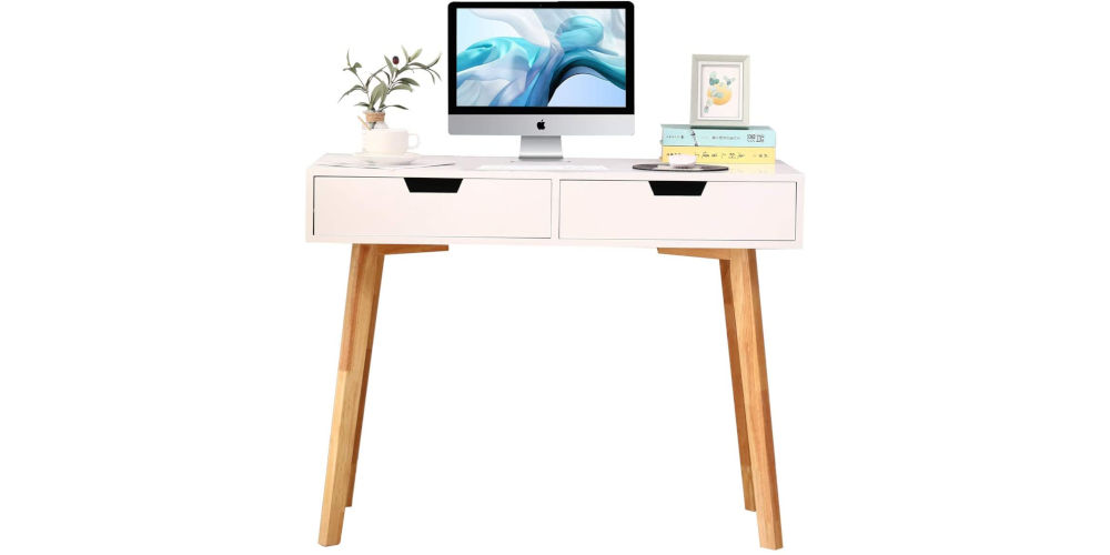Dripex White Computer Desk