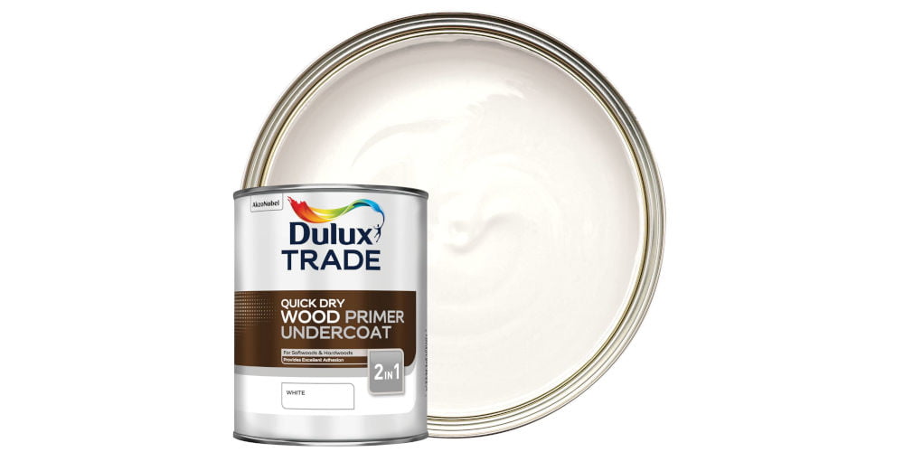 Dulux Trade Quick Dry Wood Primer Undercoat Paint
