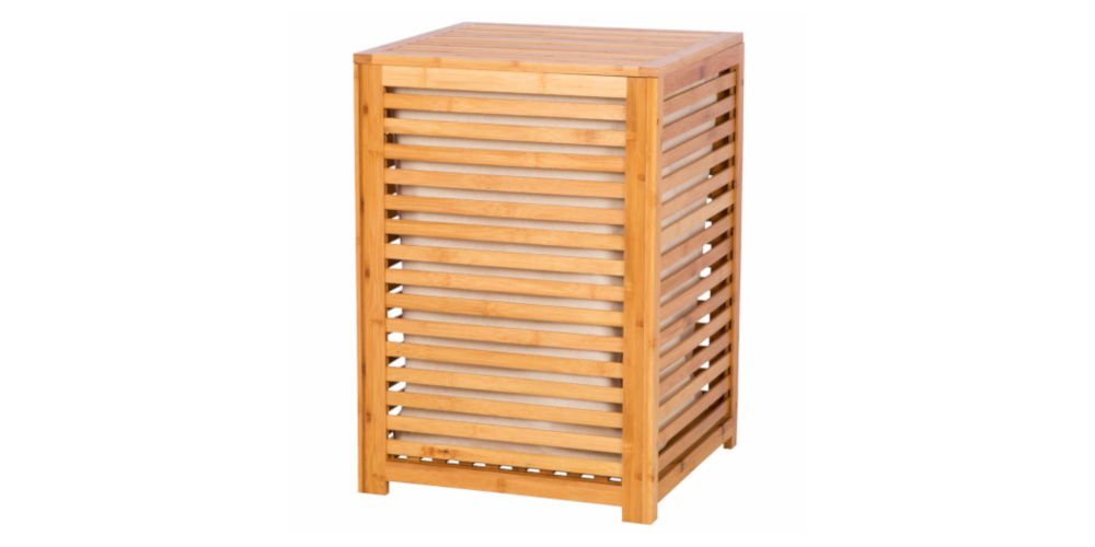 E-starain Bamboo Laundry Basket natural