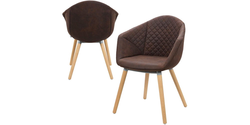 E-starain Vintage Cushioned Dining Chairs