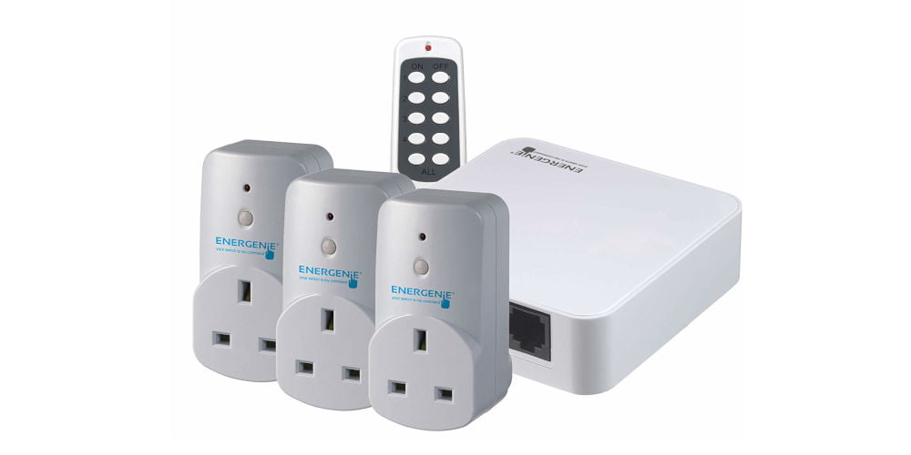 Energenie Alexa-compatible Hub and Smart Plugs 3-pack
