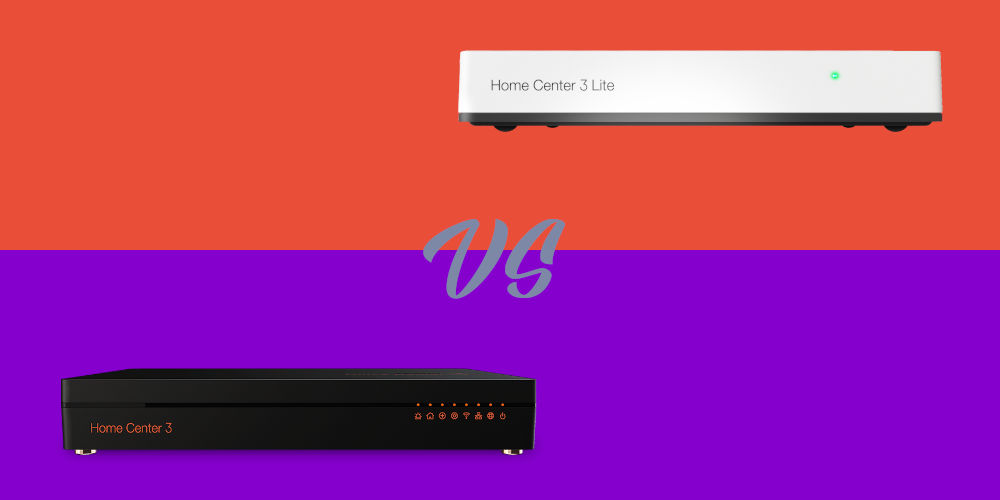 Fibaro Home Center 3 vs Lite