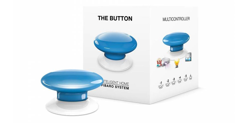 Fibaro Button packaging