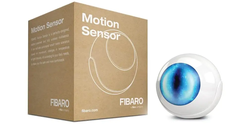 Fibaro motion sensor packaging