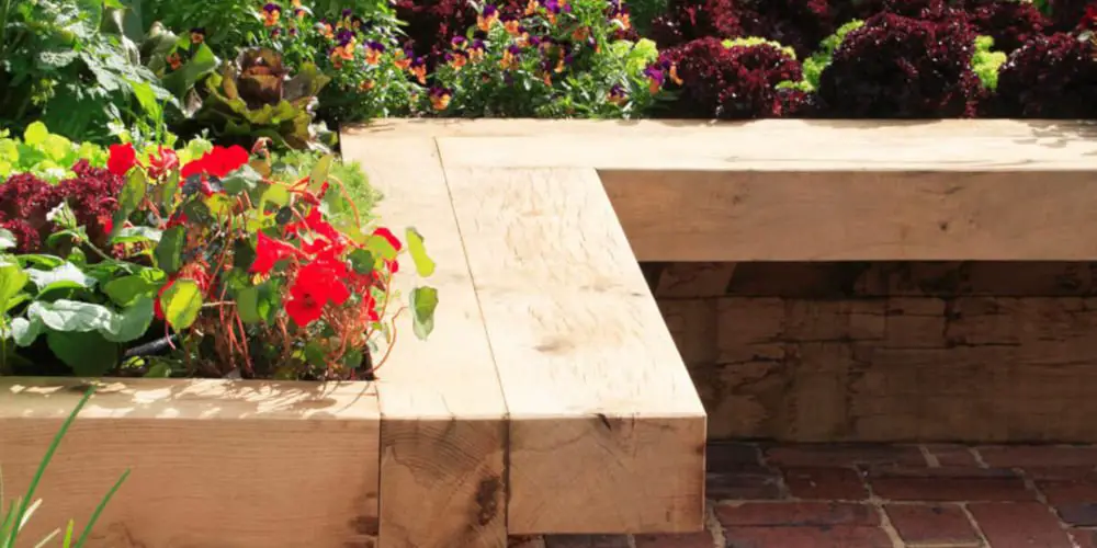 HGTV garden bench edging