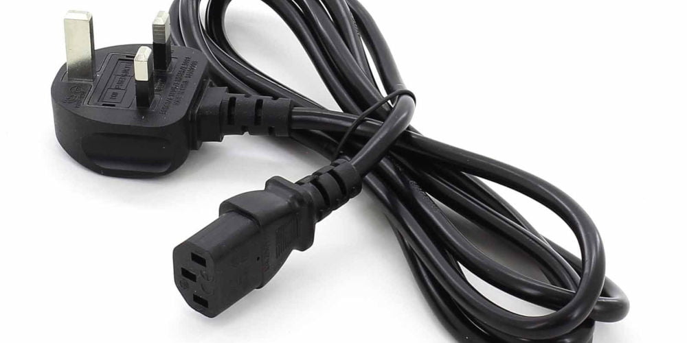 IEC power cable