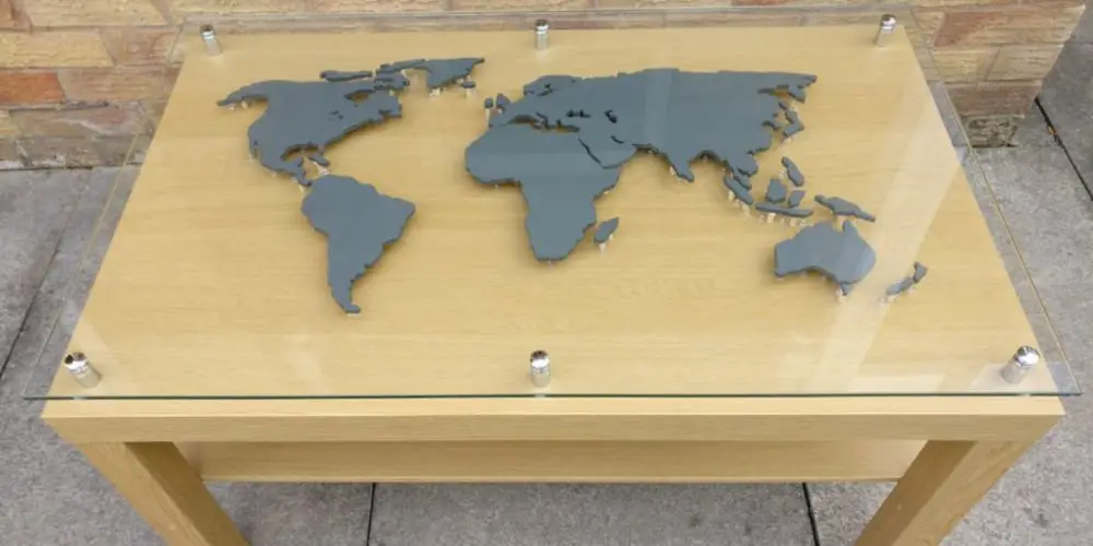 IKEA lack table map