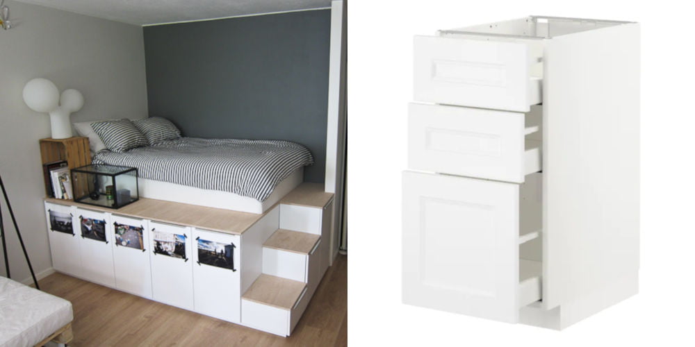 40 Ikea S To Transform Your Home, Ikea Kitchen Cabinets Bed