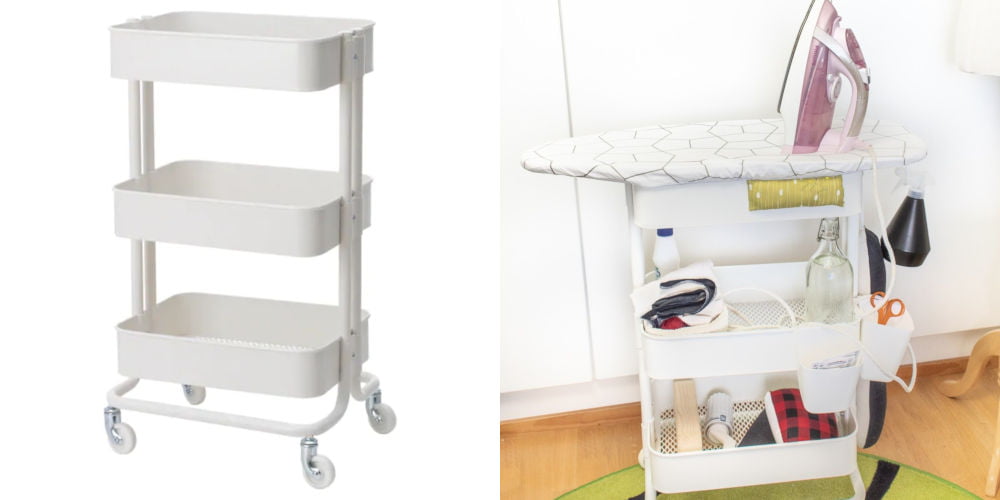 Ironing board trolly