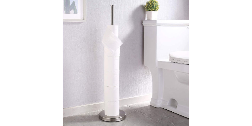 KES Free Standing Toilet Roll Holder