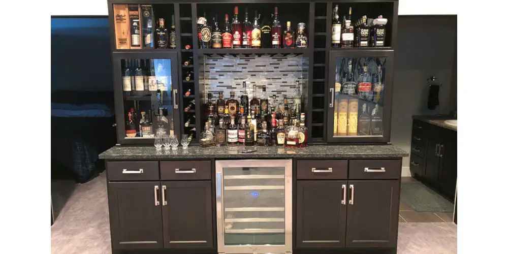 bar built by KMA Storage Solutions