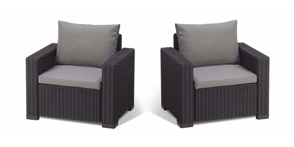 Keter Allibert California Duo Arm chairs