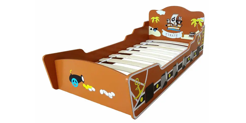 Kiddi Style Children's Pirate Ship Bed