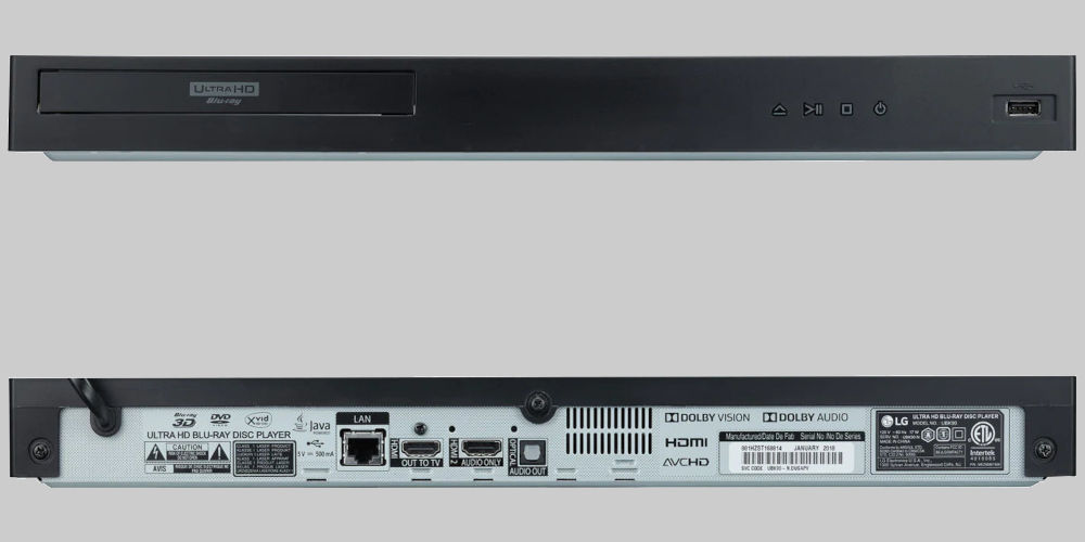 LG UBK90 Blu-ray player overview