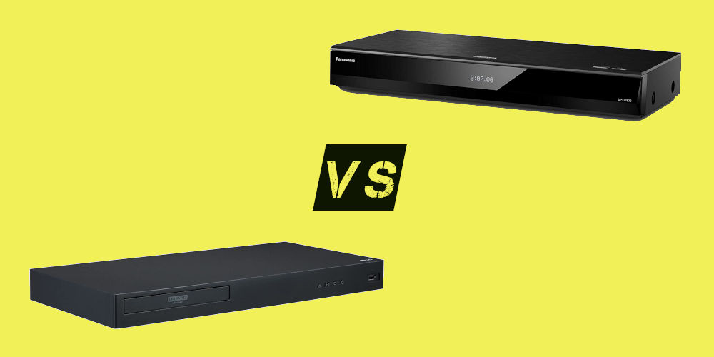 LG UBK90 vs Panasonic DP-UB820 Blu-ray players compared