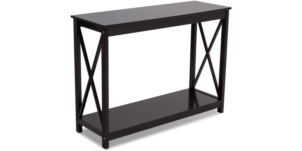 LIFE CARVER Brown Wooden Console Table