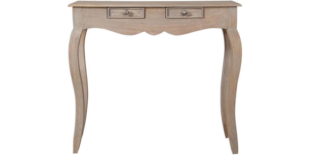 Loire French 2 Drawer Console Table
