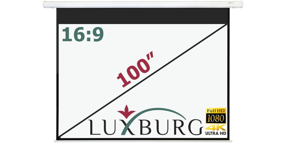 Luxburg Electric Motorised Projection Screen