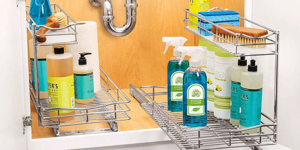 Lynk roll-out cabinet organizer