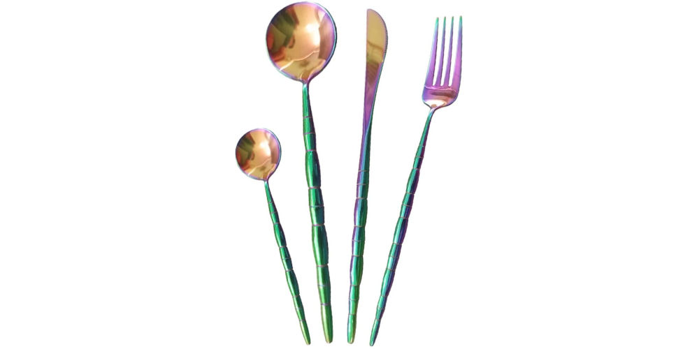 MEJAJU 24 Piece Cutlery Set