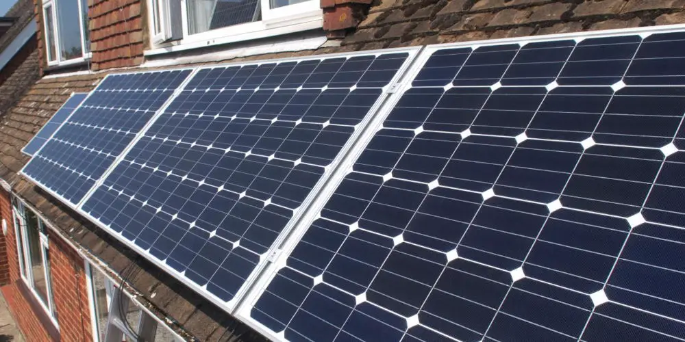 Monocrystalline solar panels