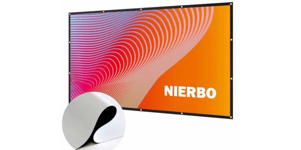 NIERBO 100-inch Projector Screen