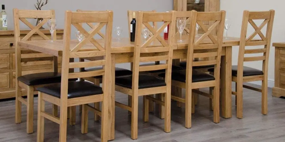 Oaksolution Deluxe Solid Oak Table