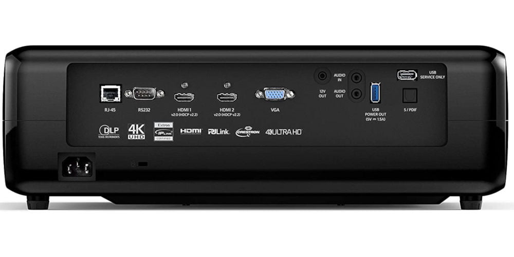 Optoma UHD370X Projector inputs