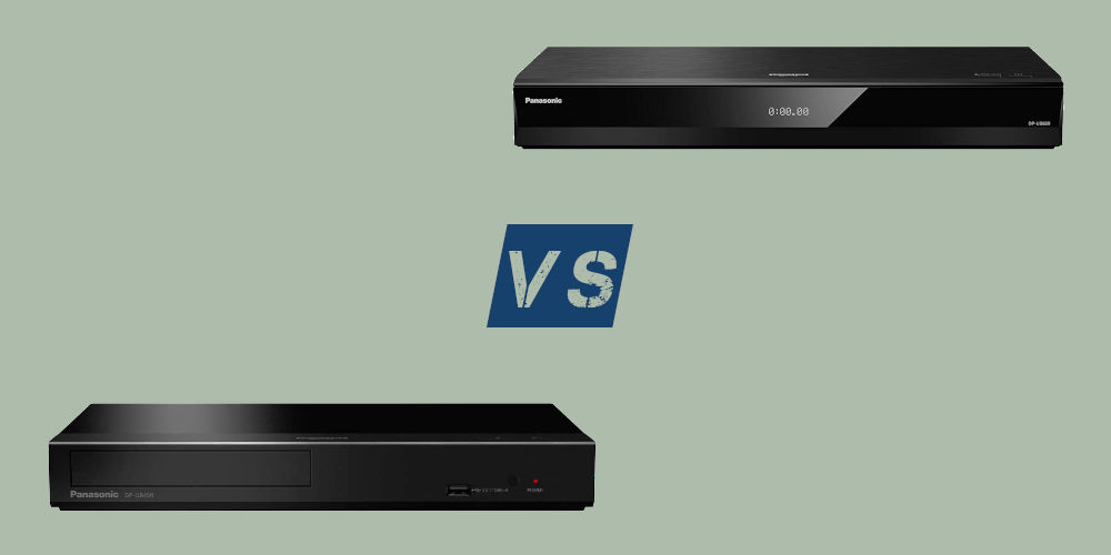 Panasonic DP-UB450 vs DP-UB820 Blu-ray player comparison