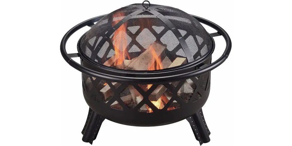 Peaktop Outdoor Round Fire Pit