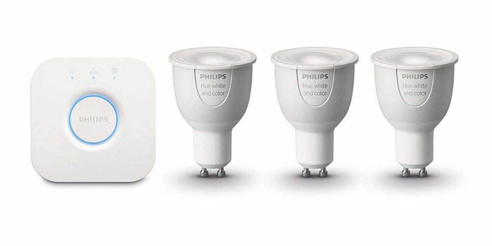 Philips Hue Wireless Lighting GU10 Starter Kit