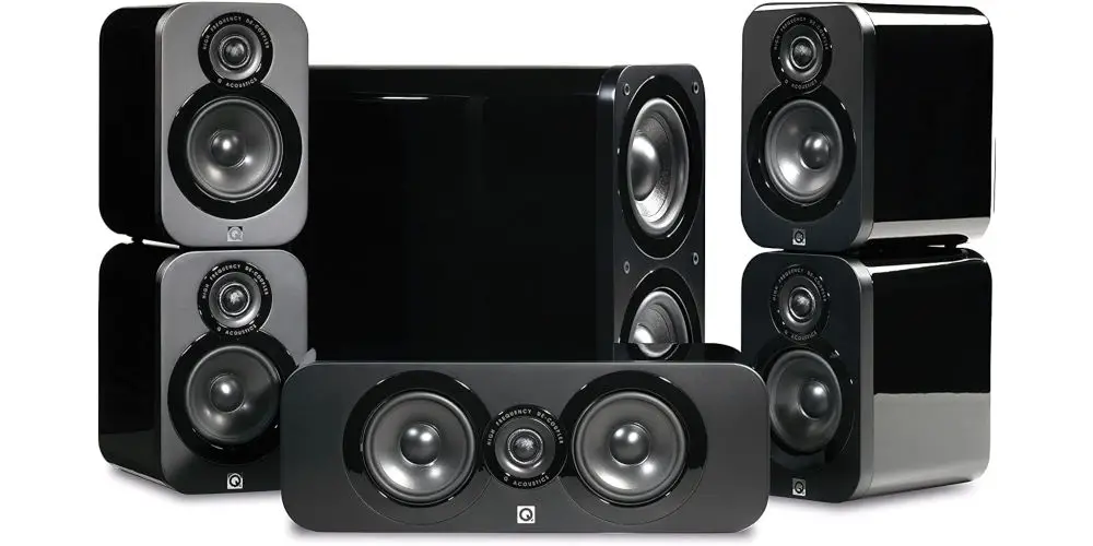 Q Acoustics 3000  5.1 home Cinema Speaker System