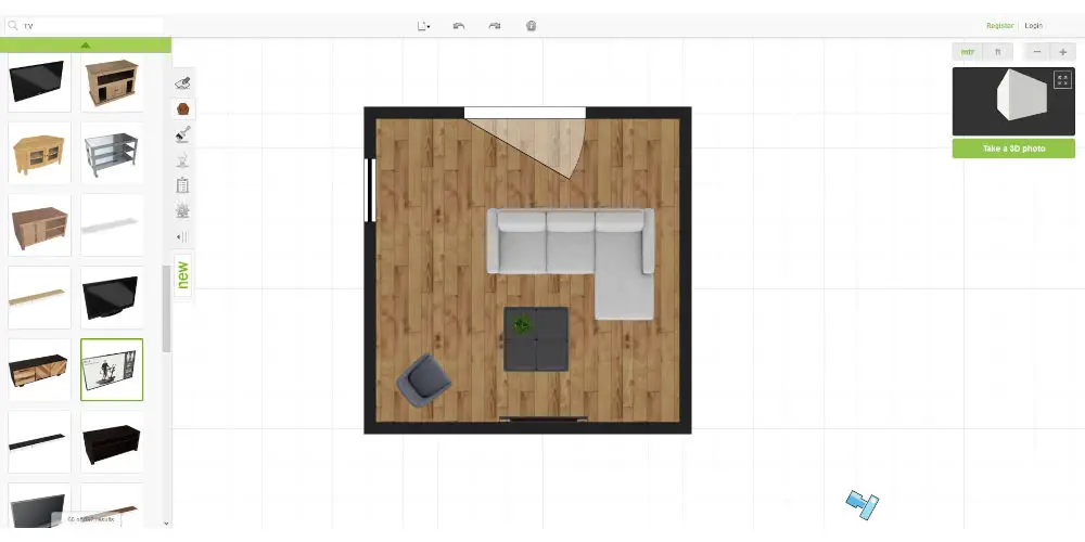 Roomstyler Screenshot