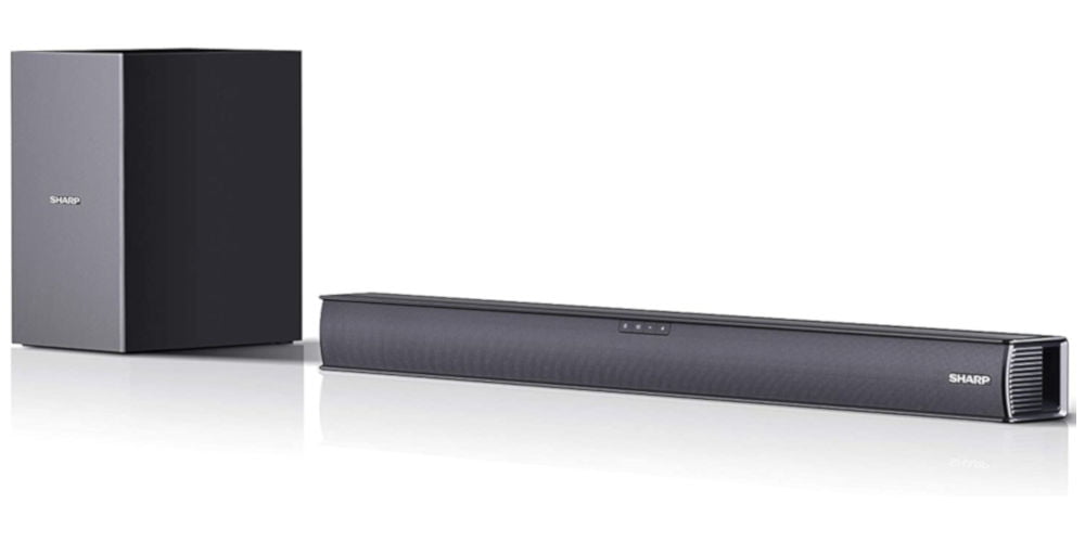 SHARP HT-SBW182 2.1 Slim Soundbar with Wireless Subwoofer